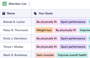 Health Fitness Tracker Spreadsheet Template