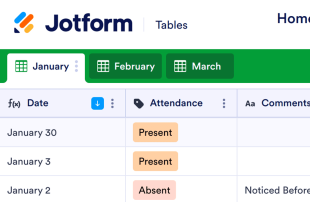 Homeschool Attendance Sheet Template