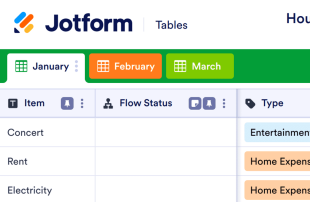 Household Budget Template