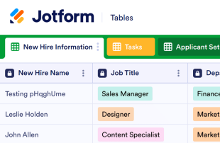HR Onboarding Template