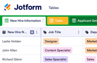 HR Onboarding Template