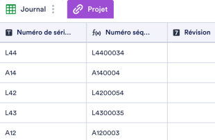 Journal des dessins Modèle de feuille de calcul