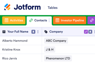 Lightweight CRM Template
