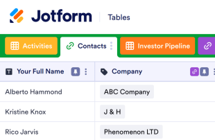 Lightweight CRM Spreadsheet Template