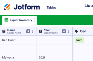 Liquor Inventory Sheet Template