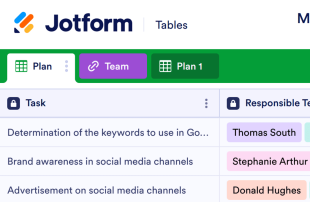 Marketing Plan Template