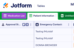 Medication List Template Spreadsheet Template