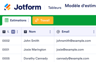 Modèle d'estimation de réparation de carrosserie automobile Template