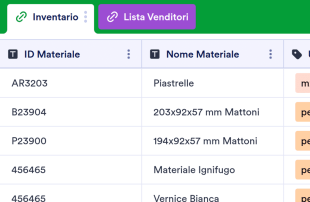 Modello di Elenco Materiali Modello di foglio di calcolo