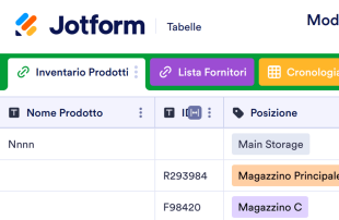 Modello di Inventario Prodotti Modello di foglio di calcolo