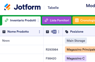 Modello di Inventario Prodotti Template