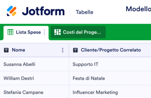 Modello di Monitoraggio delle Spese Modello di foglio di calcolo