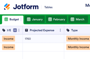 Monthly Budget Template Spreadsheet Template