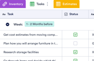 Moving Checklist Template Spreadsheet Template