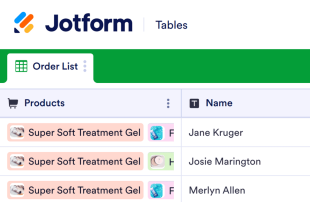 Order Tracker Spreadsheet Template