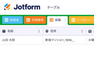 応募管理シート Template