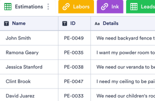 Painting Estimate Template Spreadsheet Template
