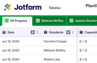 Planilha de acompanhamento do progresso dos estudantes Spreadsheet Template