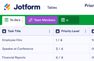 Prioritized To Do List Template