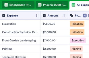 Project Budget Template Spreadsheet Template