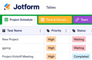 Project Onboarding Template