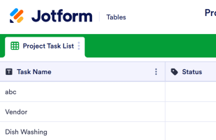Project Task List Template Spreadsheet Template