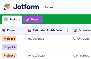 Project Tracker Spreadsheet Template