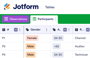 Rainbow Spreadsheet Template