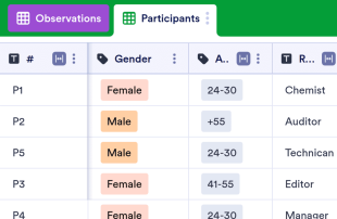 Rainbow Spreadsheet Template