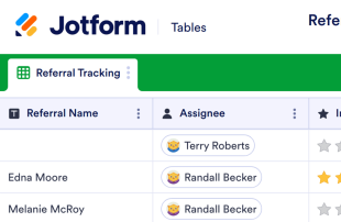 Referral Tracking Sheet Template