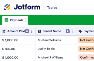 Rental Payment Log Template