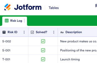 Risk Register Template
