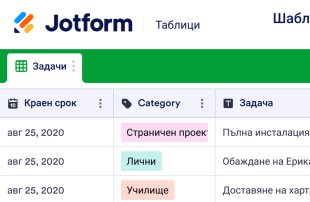 Шаблон на дневен списък със задачи Spreadsheet Template