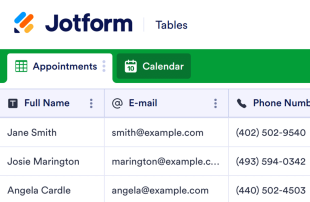 Salon Sign In Spreadsheet Template