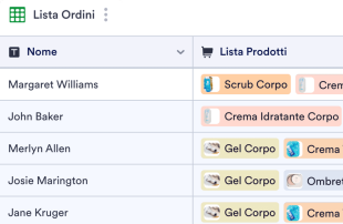 Scheda di Monitoraggio Ordini Template