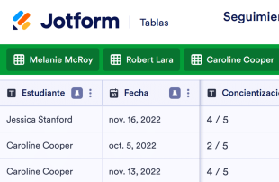 Seguimiento de Progreso del Estudiante Spreadsheet Template