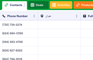 Small Business CRM Spreadsheet Template