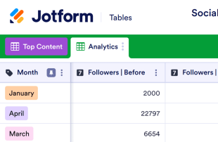 Social Media Analytics Template