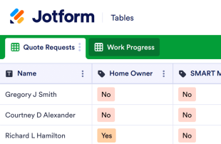 Solar CRM Spreadsheet Template