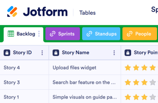 Sprint Planning Template