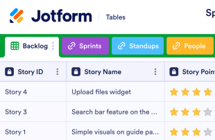 Sprint Planning Template Spreadsheet Template