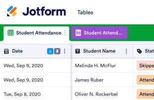 Student Attendance Spreadsheet Template