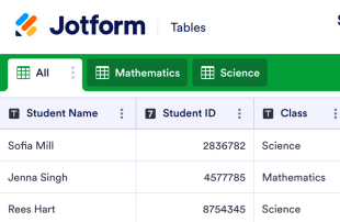 Student Sign In Spreadsheet Template