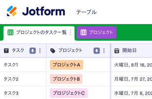 タスク管理表 Spreadsheet Template