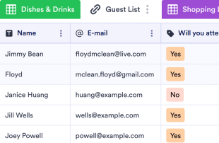 Thanksgiving Potluck Sign Up Sheet Template
