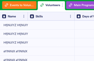 Volunteer Sign Up Spreadsheet Template