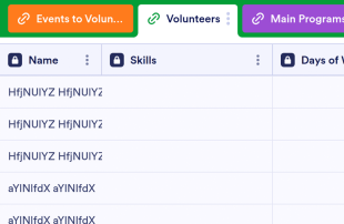 Volunteer Sign Up Spreadsheet Template
