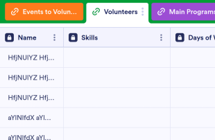 Volunteer Sign Up Spreadsheet Template