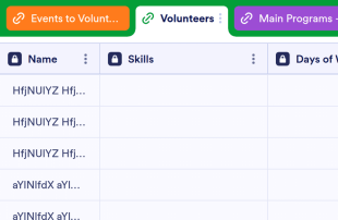 Volunteer Sign Up Spreadsheet Template