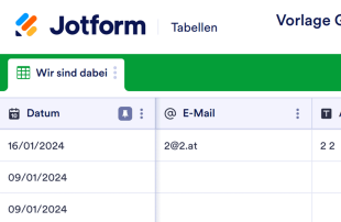 Vorlage Gästeliste oder Teilnehmerliste Tabellenvorlage